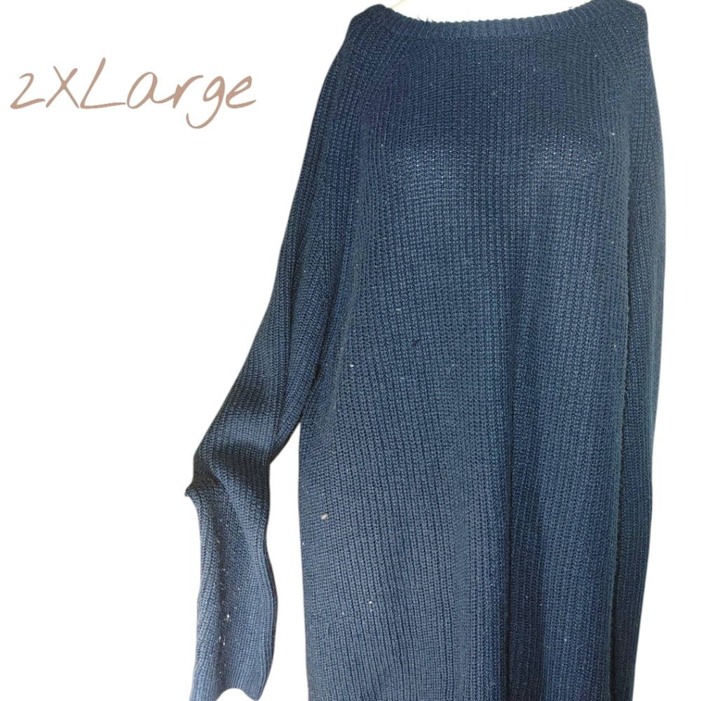 ʕ·ᴥ·ʔ PRIMARK Navy Blue Knit Sweater Size 2XL
